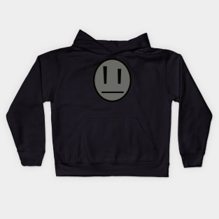 Membrane Grey face Kids Hoodie